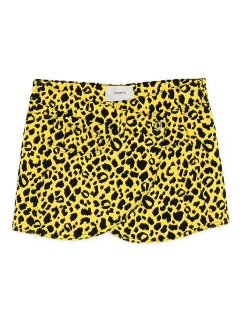 Coperni leopard-print wrap skirt