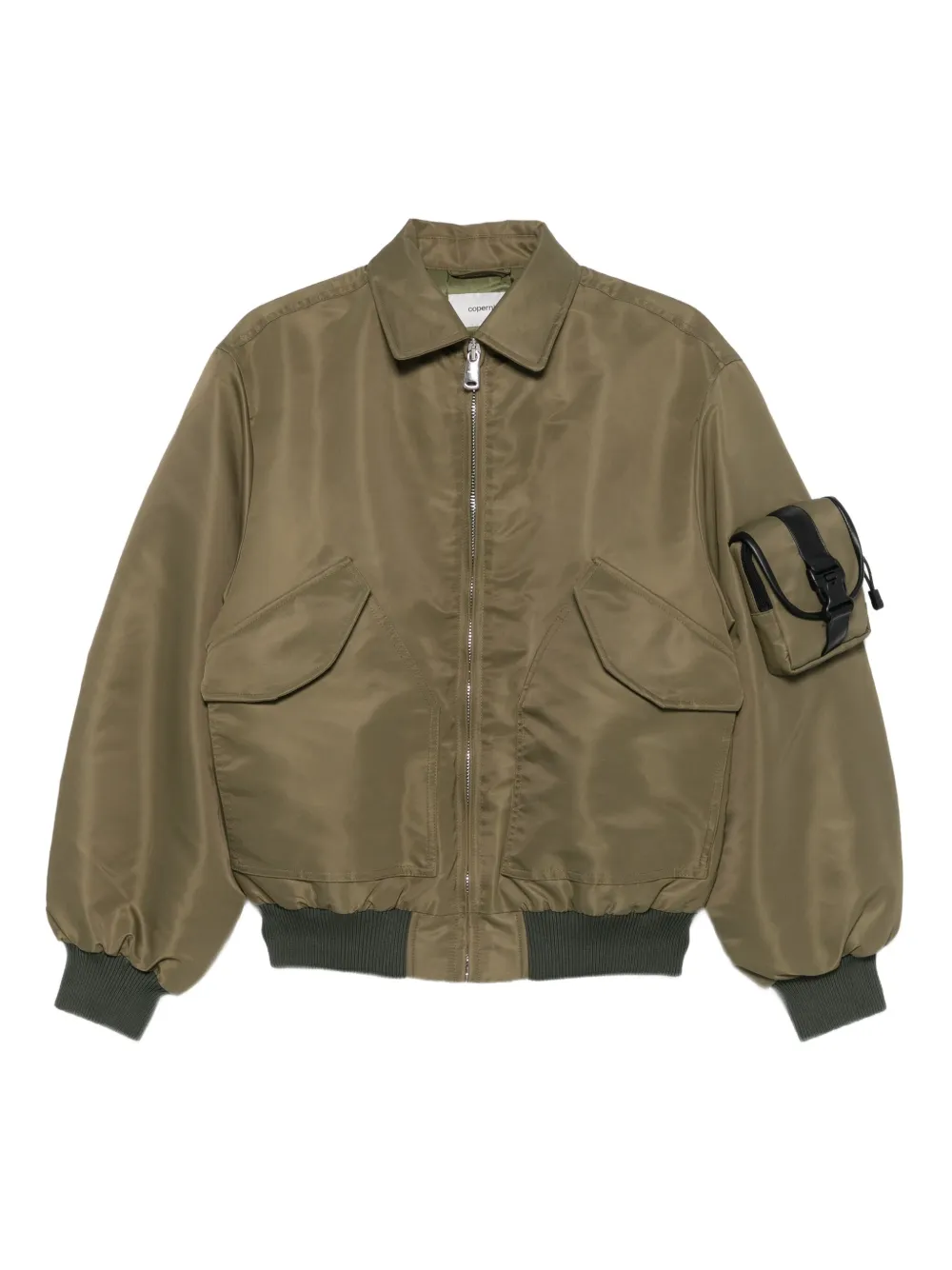 Coperni Pocket-detail Bomber Jacket In Green