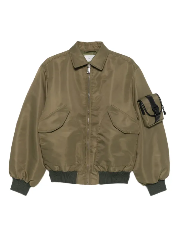 Coperni Pocket-detail Bomber Jacket in Green