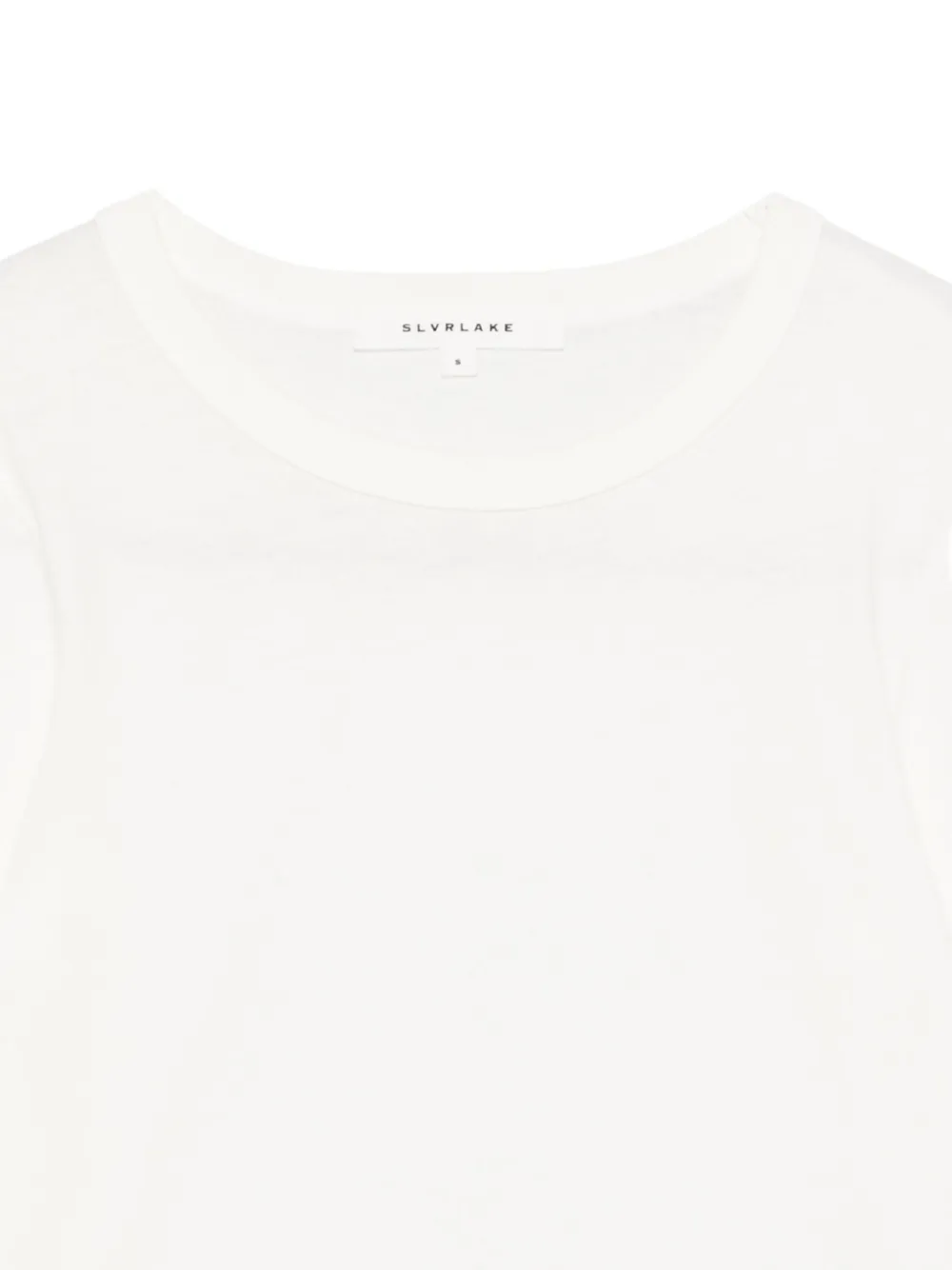 SLVRLAKE Katoenen T-shirt met lange mouwen Wit