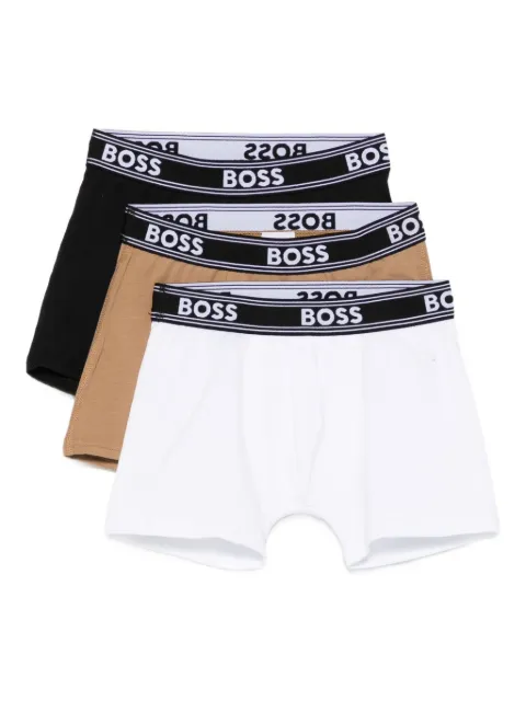 BOSS logo-band boxers (pack of three) 