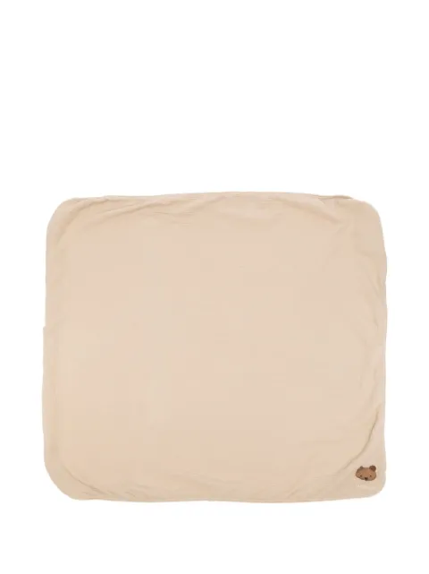 Donsje bear-embroidered blanket