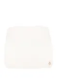 Donsje bird-embroidered blanket - White