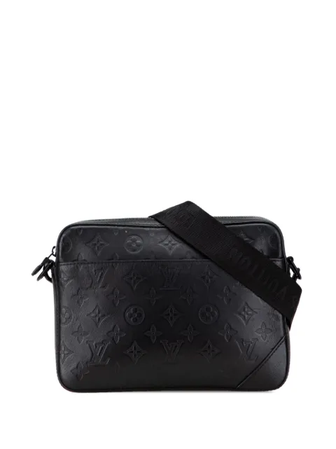 Louis Vuitton Pre-Owned 2021-2025 Monogram Shadow Duo Messenger crossbody bag