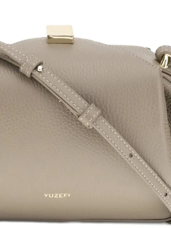 Yuzefi Small Oyster Pleated magnet-closure Shoulder Bag Neutrals  FARFETCH PH