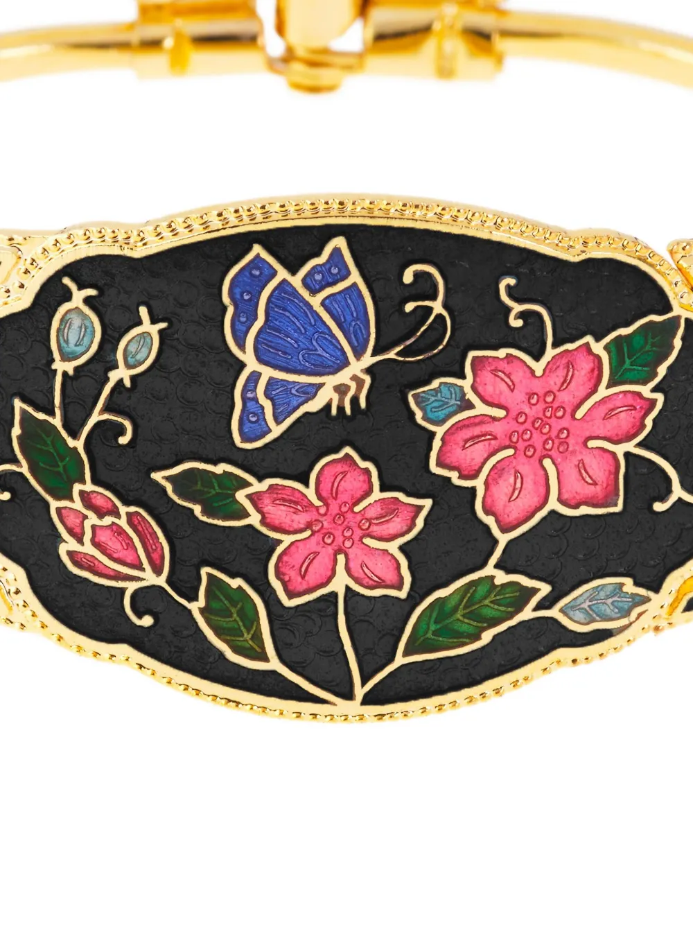Susan Caplan Vintage 1980s Cloisonné bracelet | Image 2
