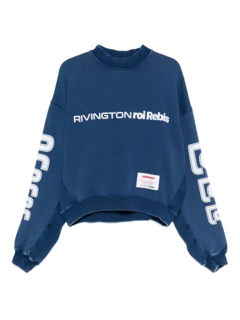 RRR123 logo-print sweatshirt