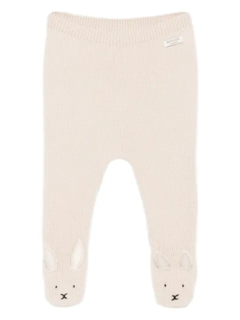 Donsje rabbit-ear knitted trousers