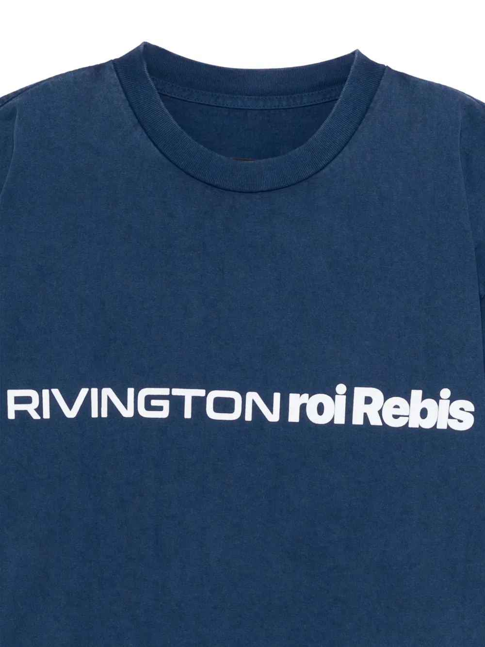 Rrr123 Logo-print T-shirt In Blue