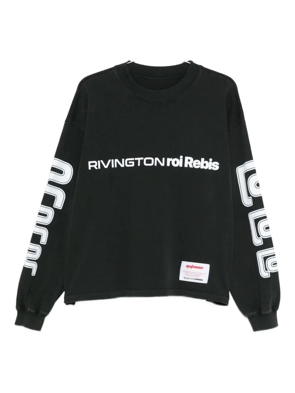 RRR123 logo-print sweatshirt - Nero