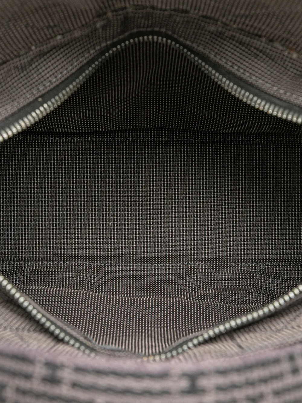 Pre-owned Hermes 1990-2010 Canvas Herline Pm Tote Bag In Gray