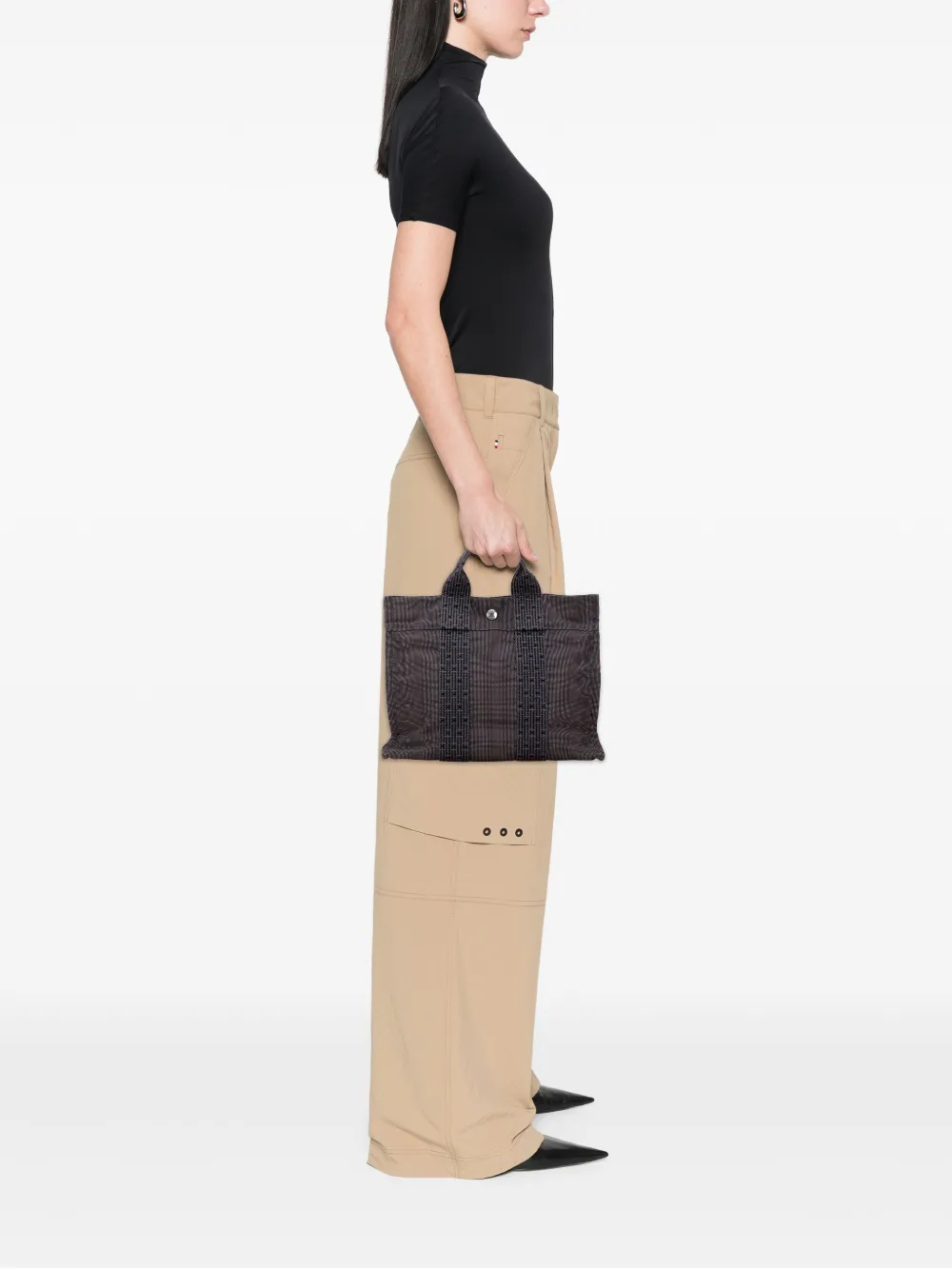 Hermès Pre-Owned 1990-2010 Canvas Herline PM tote bag | Pre-Owned | Image 2