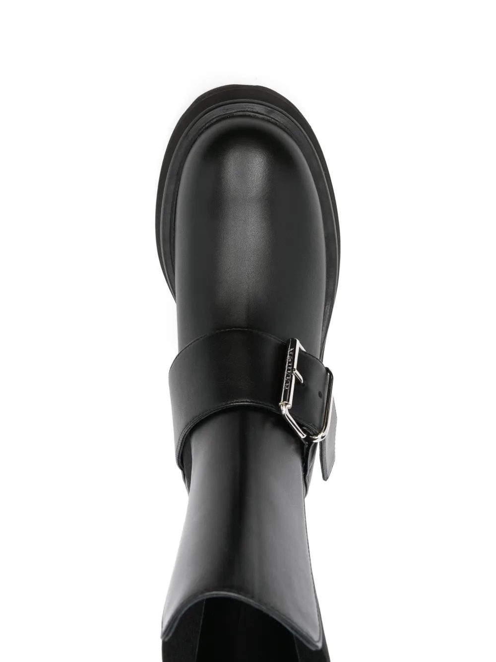 Alexander McQueen H.BOOT S.RUBBER Black