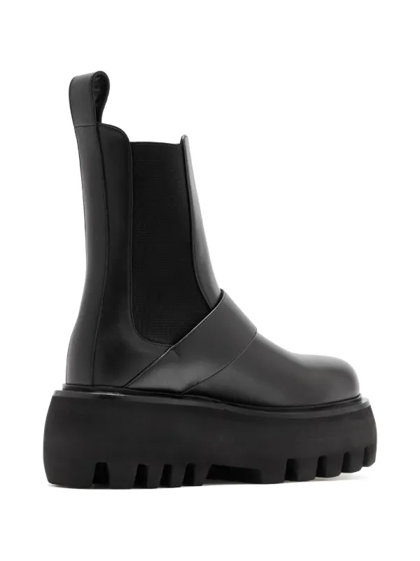 ALEXANDER MCQUEEN ブラックブーツ　37.5 Alexander McQueen Sofa buckle-fastening Boots | Black | FARFETCH