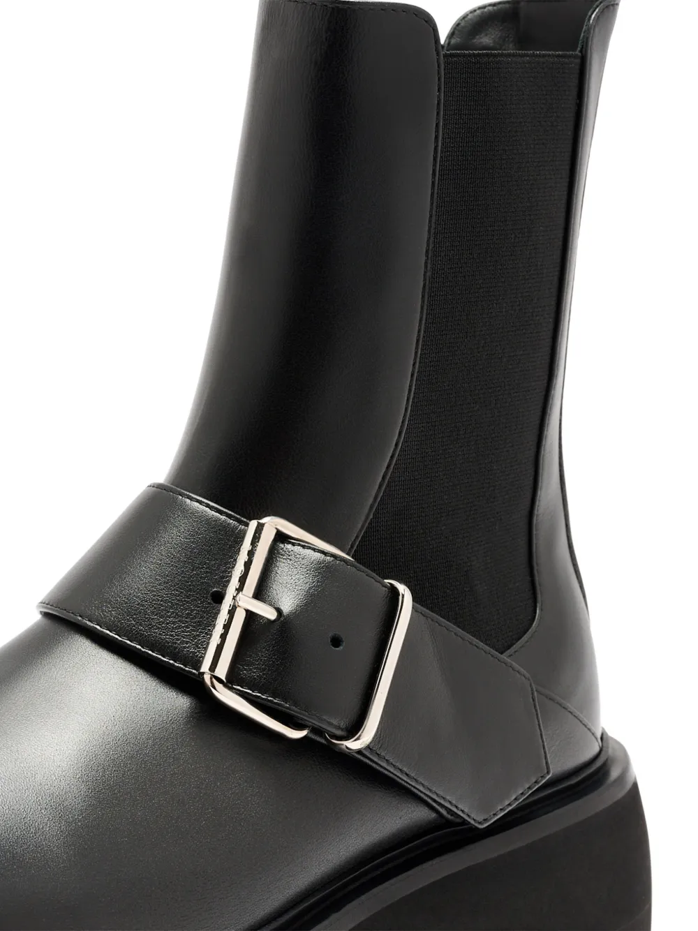Alexander McQueen Sofa buckle-fastening Boots | Black | FARFETCH