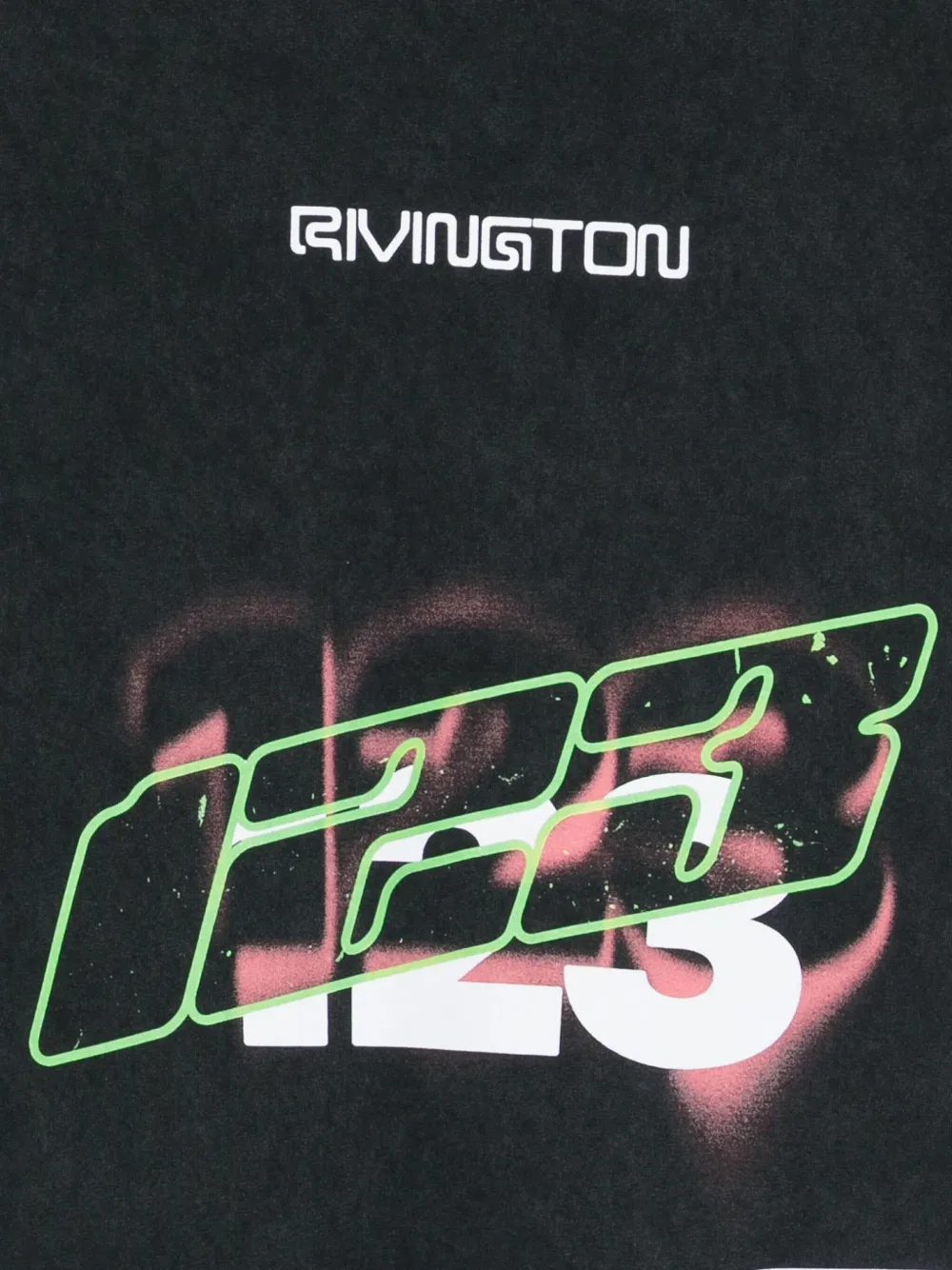 Rrr123 Graphic-print T-shirt In Black