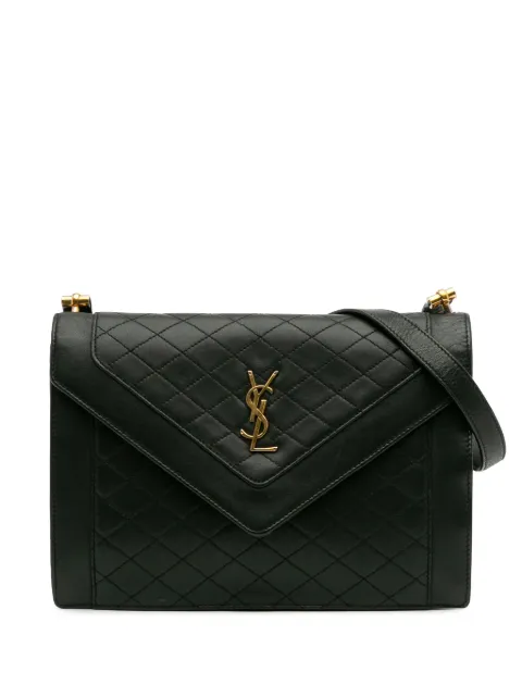 Saint Laurent Pre-Owned شنطة كتف 'غابي' جلد مبطنة 2021