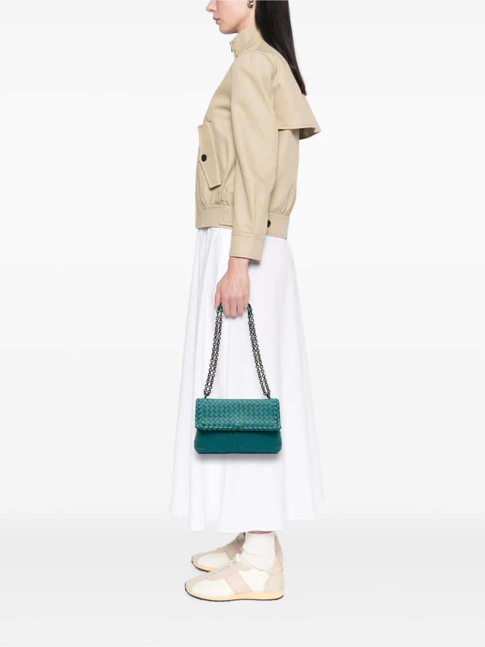 Bottega Veneta Pre-Owned 2012-2025 Small Nappa Intrecciato Olimpia shoulder bag | Pre-Owned | Image 2