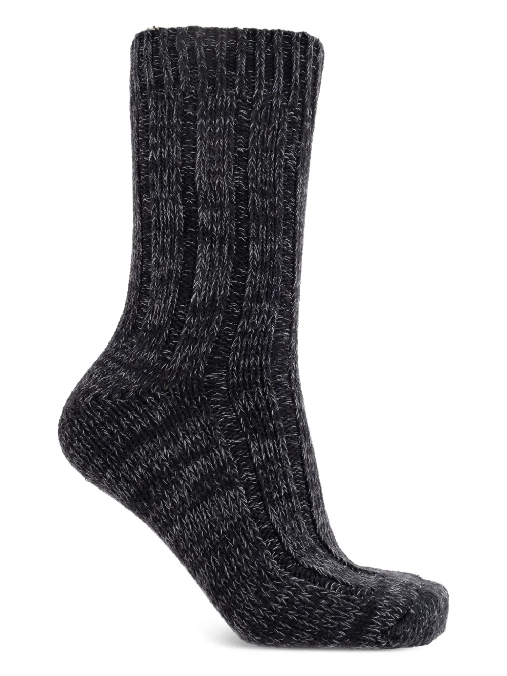 Birkenstock cable-knit socks | Black | Image 1