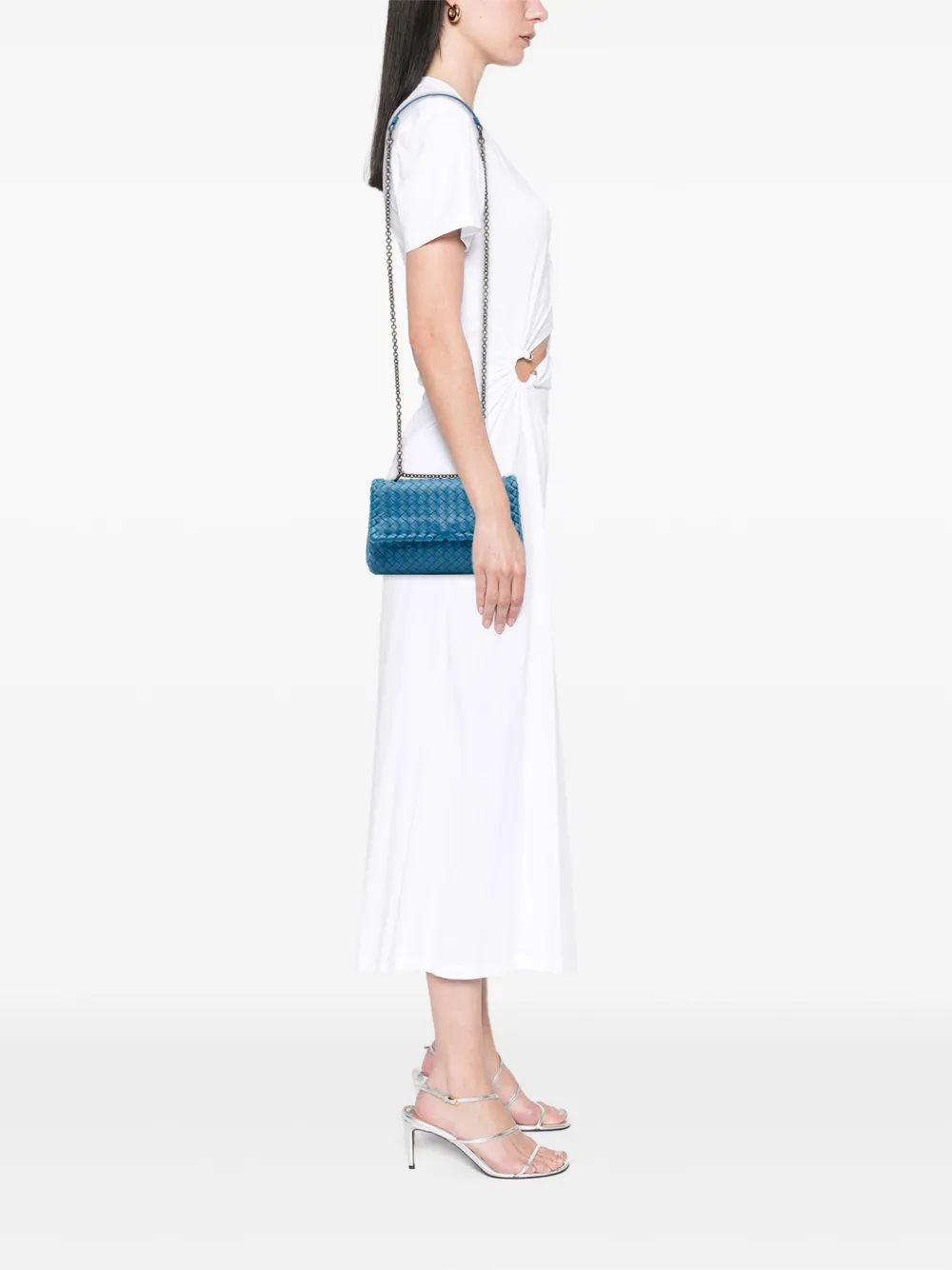 Bottega Veneta Pre-Owned 2012-2025 Baby Nappa Intrecciato Olimpia crossbody bag | Pre-Owned | Image 2