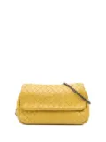 Bottega Veneta Pre-Owned 2012-2025 Mini Nappa Intrecciato Expandable Chain Flap crossbody bag - Yellow