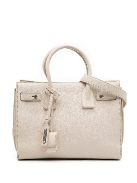Saint Laurent Pre-Owned 2017 Baby Grained Calfskin Sac de Jour satchel