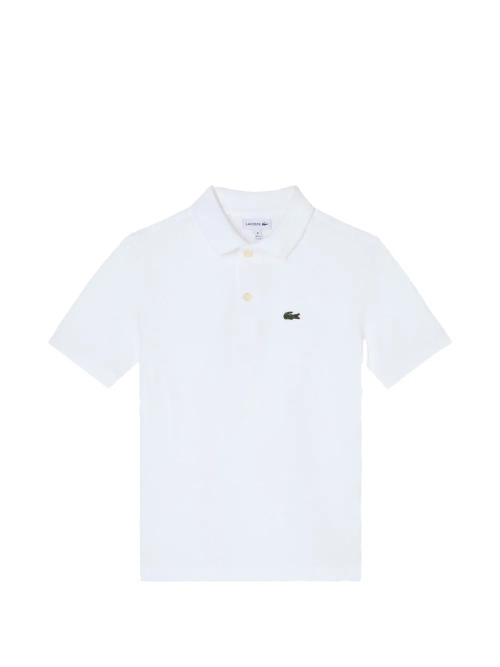 Lacoste Kids short-sleeve polo shirt - Bianco