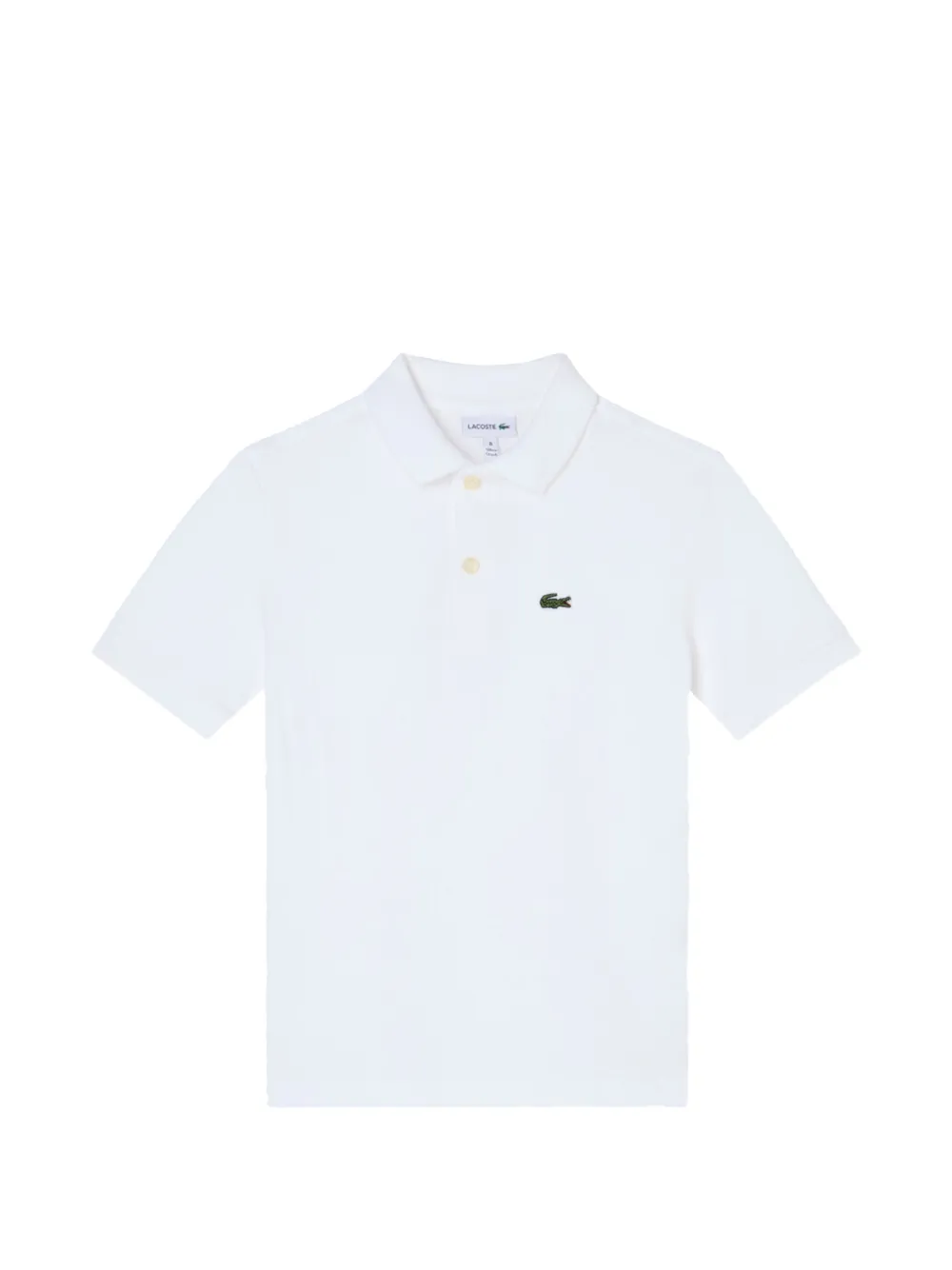 Lacoste Kids short-sleeve polo shirt - Bianco