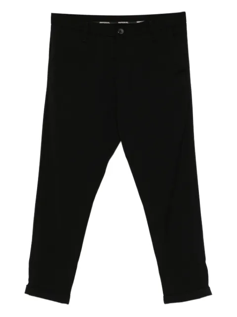 IMPERIAL cuffed cotton trousers