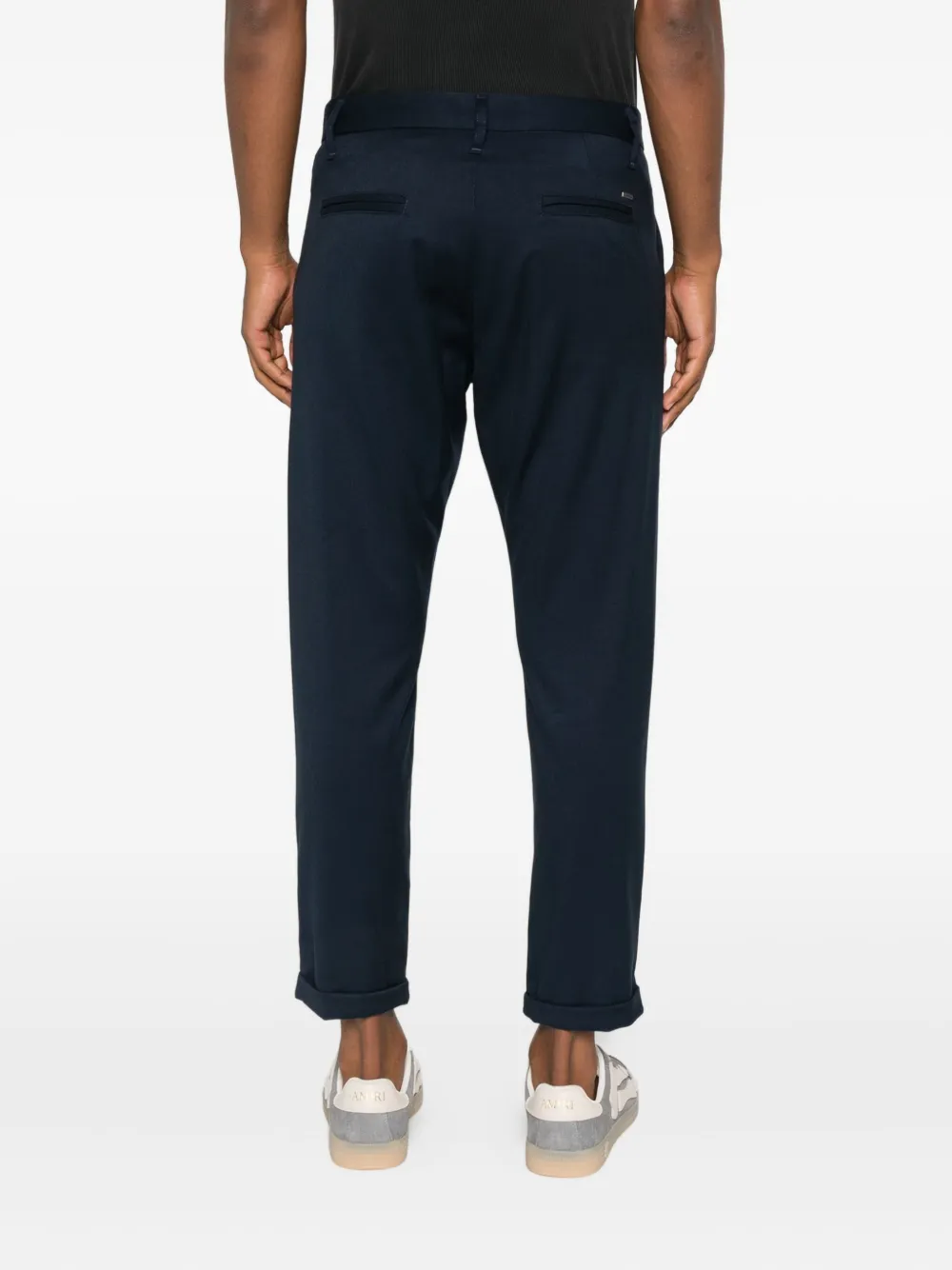 IMPERIAL Broek met cuffs Blauw