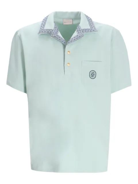 Drôle De Monsieur playera tipo polo Le Polo D Miroir