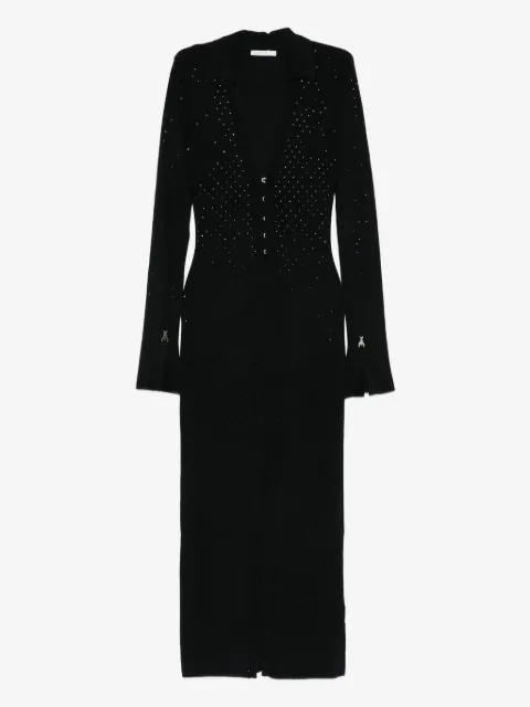 Patrizia Pepe embellished button-front midi dress