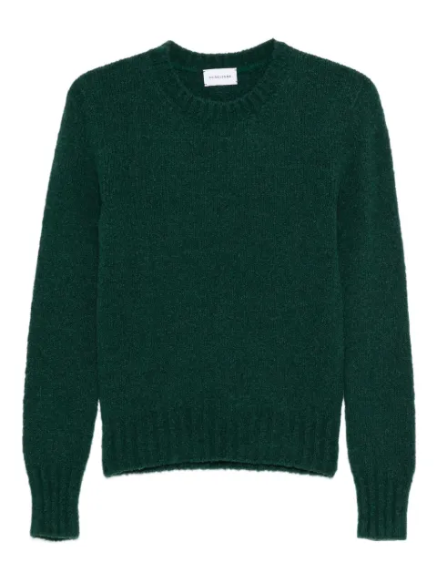 SCAGLIONE round-neck puff-sleeve sweater
