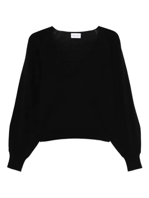 SCAGLIONE v-neck balloon-sleeve sweater