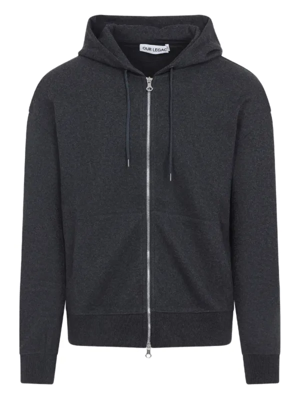 OUR LEGACY ジップアップ パーカー | ブラック | FARFETCH JP