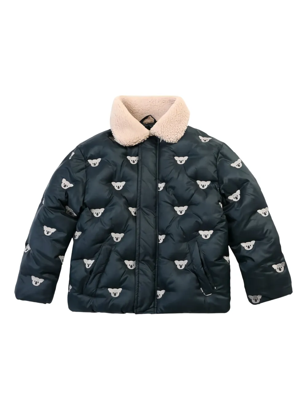 Donsje koala-embellishment padded jacket - Nero