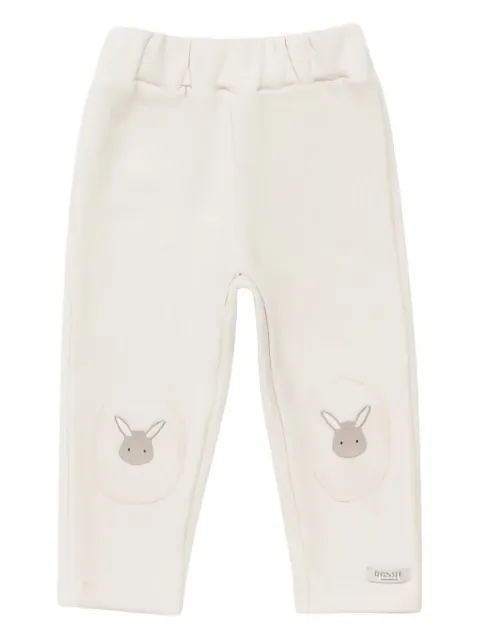 Donsje rabbit-embellishment trousers