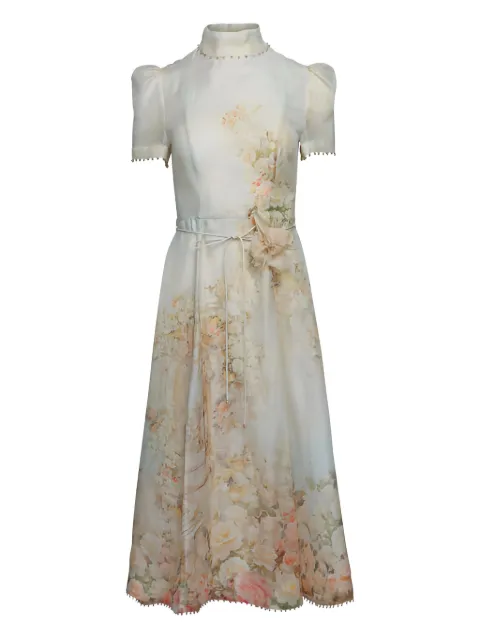 ZIMMERMANN vestido midi Memento