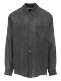 OUR LEGACY Above button-down pocket shirt - Grey