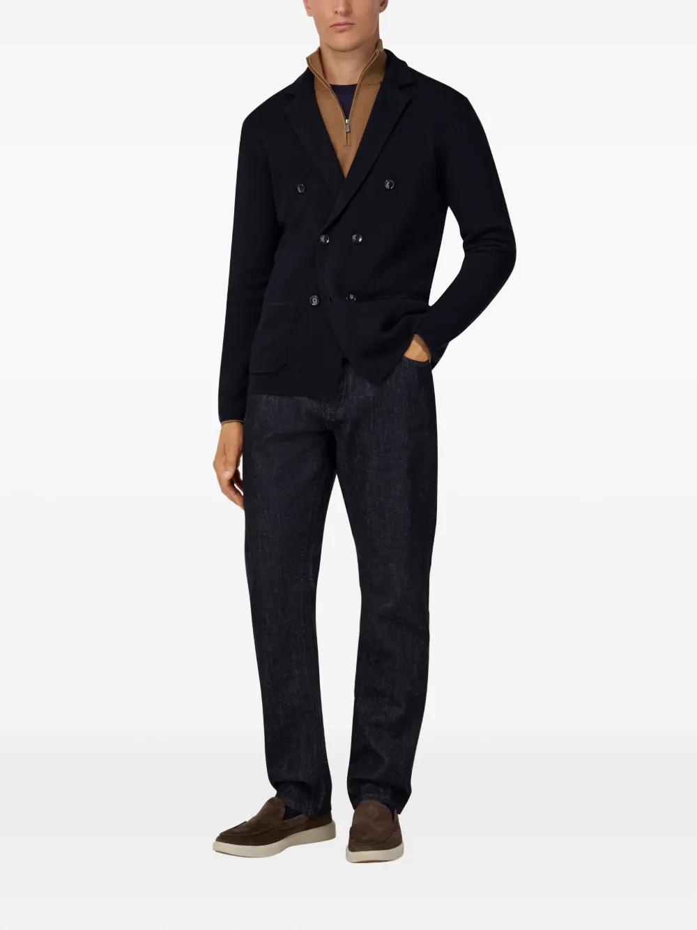 Boggi Milano knit blazer | Blazers | Image 2