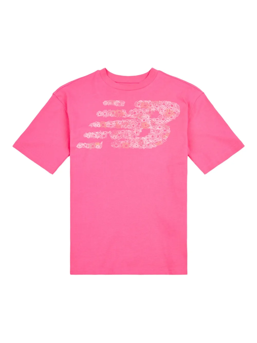 New Balance Kids Trainingspak met logoprint Roze