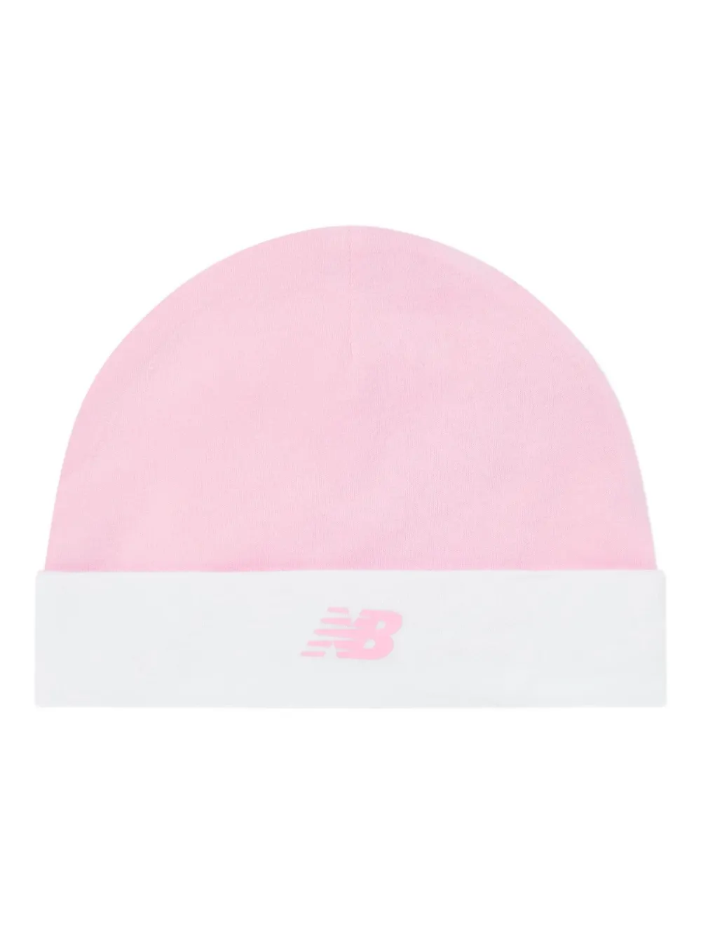 New Balance Kids Romper en slabbetje met logoprint Roze