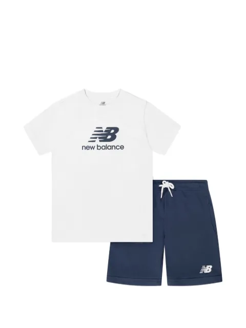 New Balance Kids logo short set 