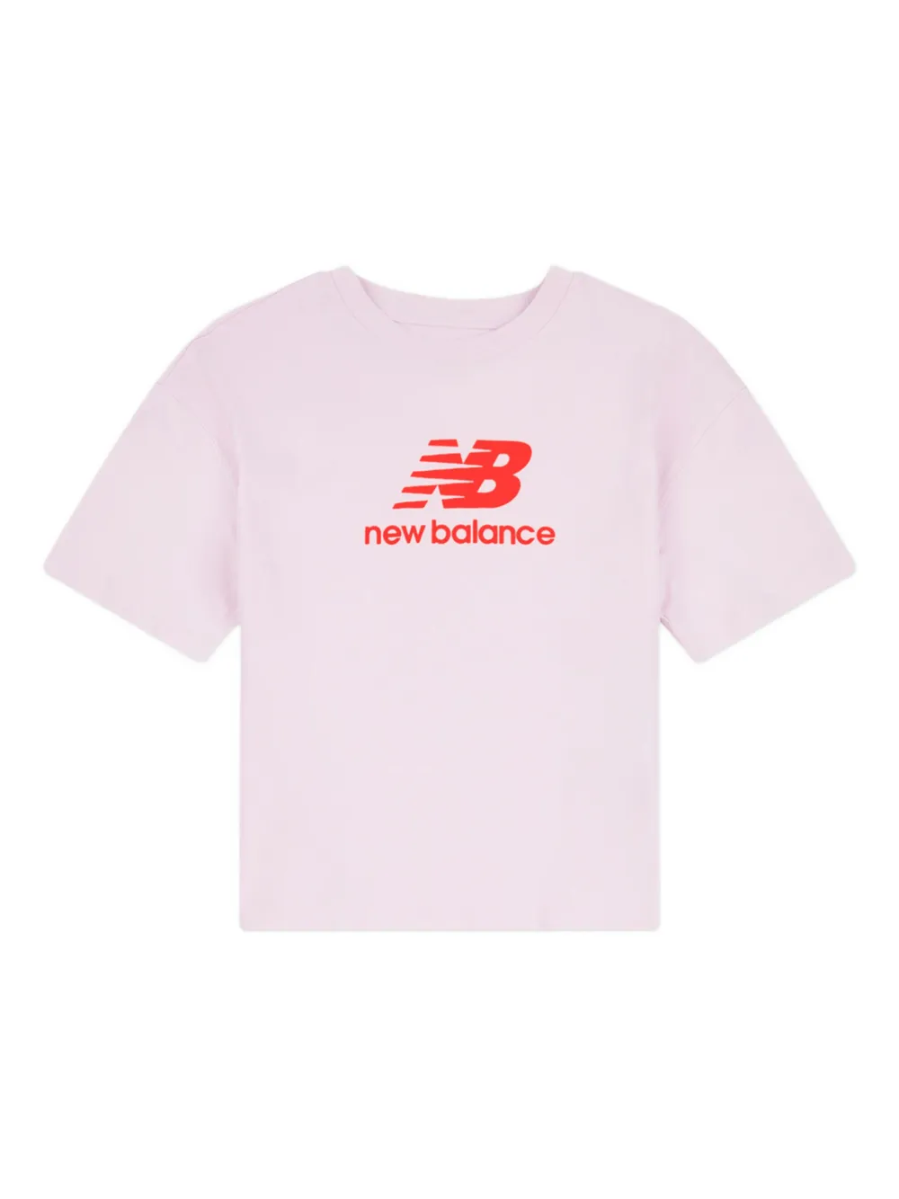 New Balance Kids Shortsset met logoprint Roze