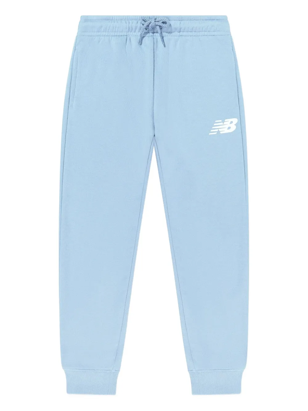 New Balance Drawstring Logo-print Tracksuit In Blue