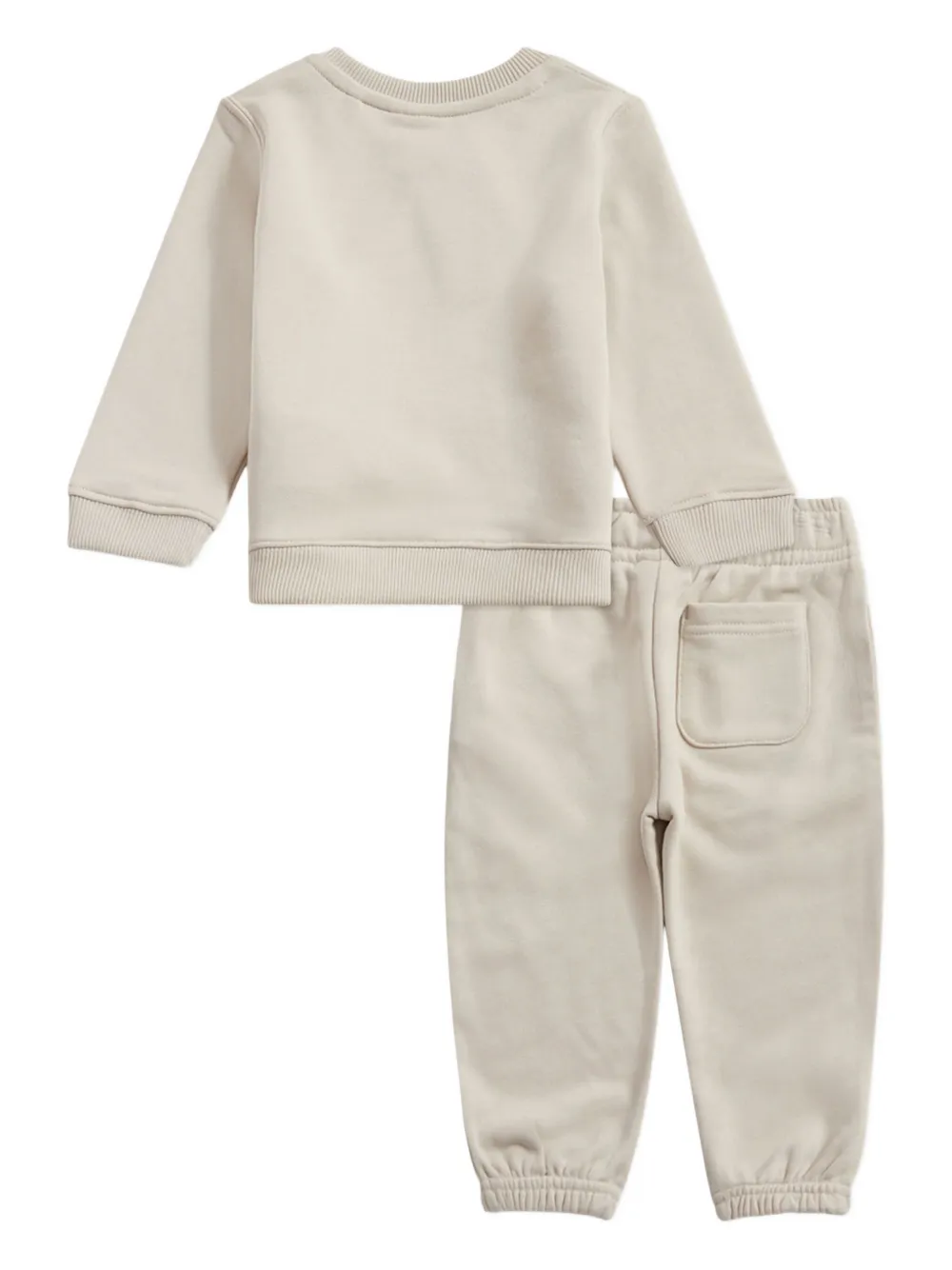 New Balance Logo Tracksuit Set In White