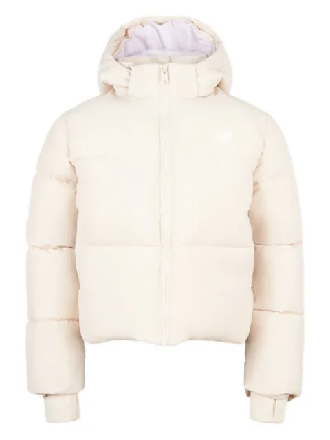 New Balance Kids hooded puffer jacket 