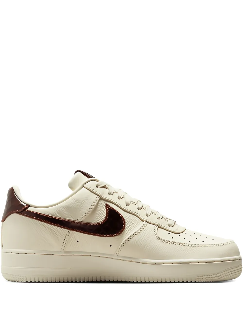 Nike Air Force 1 Low '07 "Soft Pearl Brown Croc" sneakers White