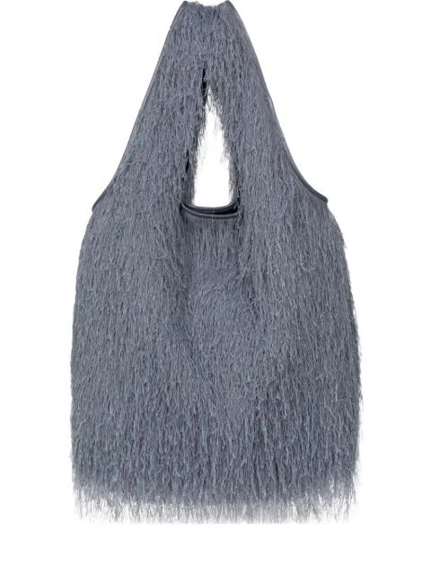 DRIES VAN NOTEN fringed tote bag