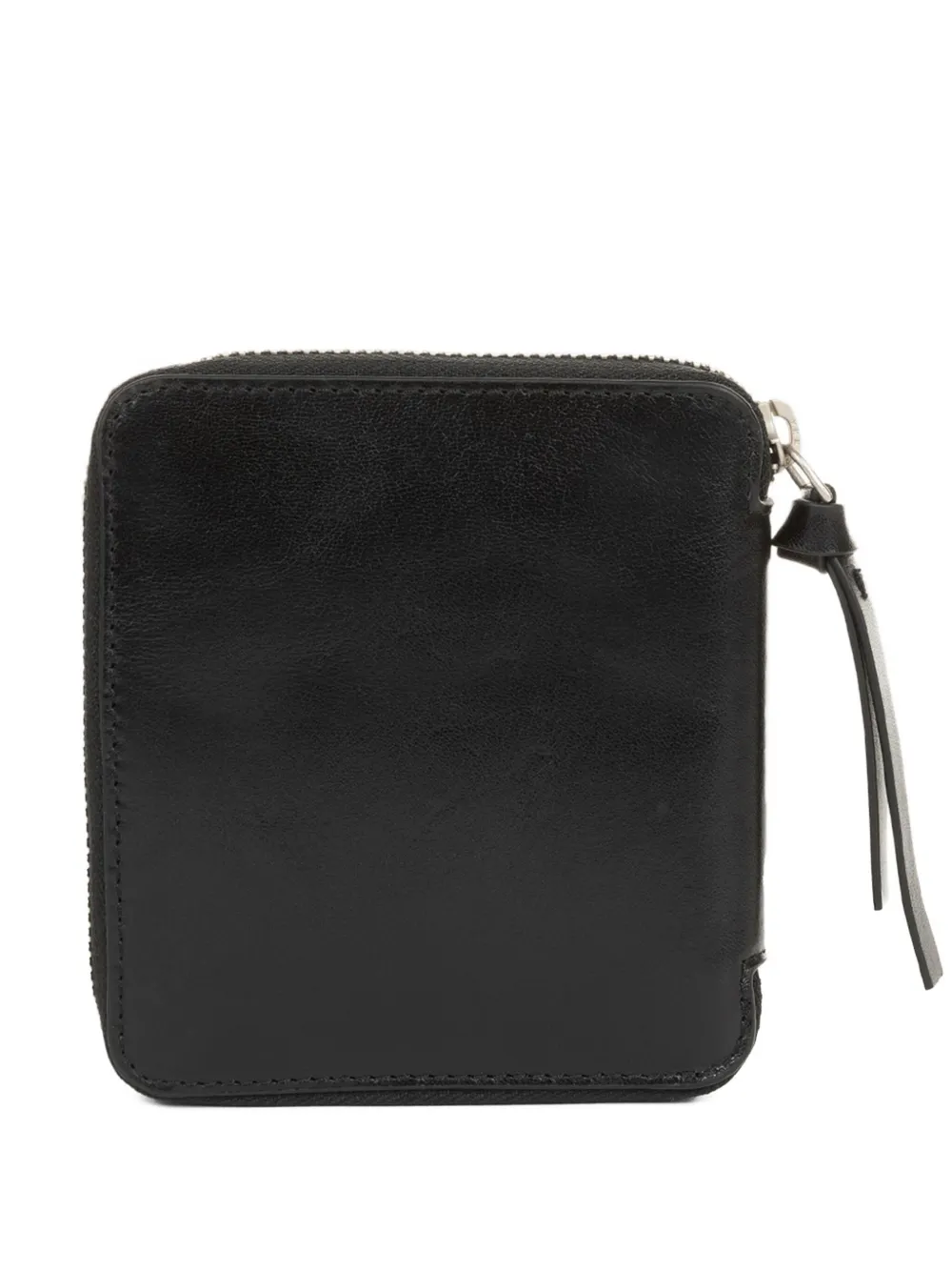 Dries Van Noten Square Zip Wallet In Black